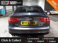 USED 2015 65 AUDI A4 2.0 TDI QUATTRO BLACK EDITION PLUS 4d 174 BHP FANTASTIC EXAMPLE + FULLY SERVICED + 1 YEAR MOT