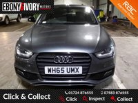 USED 2015 65 AUDI A4 2.0 TDI QUATTRO BLACK EDITION PLUS 4d 174 BHP FANTASTIC EXAMPLE + FULLY SERVICED + 1 YEAR MOT