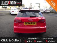 USED 2014 64 AUDI A3 2.0 TDI S LINE 5d 148 BHP FULL AUDI SERVICE HISTORY + 1 YEAR MOT AND BREAKDOWN COVER
