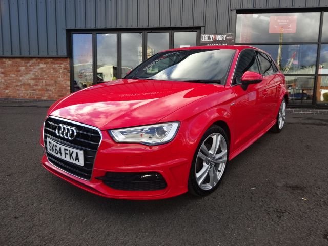 2014 64 Audi A3 2.0 TDI S LINE 5d 148 BHP