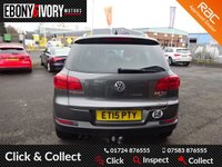 USED 2015 15 VOLKSWAGEN TIGUAN 2.0 MATCH TDI BLUEMOTION TECH 4MOTION DSG 5d 148 BHP FULLY SERVICED+1 YEAR MOT+BREAKDOWN COVER
