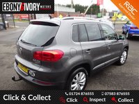 USED 2015 15 VOLKSWAGEN TIGUAN 2.0 MATCH TDI BLUEMOTION TECH 4MOTION DSG 5d 148 BHP FULLY SERVICED+1 YEAR MOT+BREAKDOWN COVER