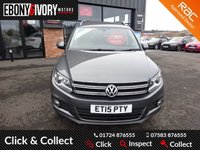 USED 2015 15 VOLKSWAGEN TIGUAN 2.0 MATCH TDI BLUEMOTION TECH 4MOTION DSG 5d 148 BHP FULLY SERVICED+1 YEAR MOT+BREAKDOWN COVER