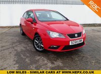USED 2014 64 SEAT IBIZA 1.2 TSI I-TECH 3d 104 BHP GREAT SPEC - LOW MILES - SAT NAV - HALF LEATHER - SPORT LOOKS INSIDE & OUT WITH LOW INSURANCE