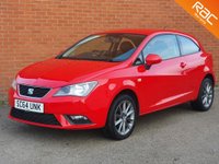 USED 2014 64 SEAT IBIZA 1.2 TSI I-TECH 3d 104 BHP GREAT SPEC - LOW MILES - SAT NAV - HALF LEATHER - SPORT LOOKS INSIDE & OUT WITH LOW INSURANCE