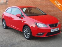 USED 2014 64 SEAT IBIZA 1.2 TSI I-TECH 3d 104 BHP GREAT SPEC - LOW MILES - SAT NAV - HALF LEATHER - SPORT LOOKS INSIDE & OUT WITH LOW INSURANCE