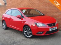 USED 2014 64 SEAT IBIZA 1.2 TSI I-TECH 3d 104 BHP GREAT SPEC - LOW MILES - SAT NAV - HALF LEATHER - SPORT LOOKS INSIDE & OUT WITH LOW INSURANCE