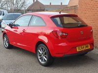 USED 2014 64 SEAT IBIZA 1.2 TSI I-TECH 3d 104 BHP GREAT SPEC - LOW MILES - SAT NAV - HALF LEATHER - SPORT LOOKS INSIDE & OUT WITH LOW INSURANCE