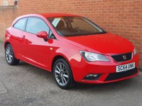 USED 2014 64 SEAT IBIZA 1.2 TSI I-TECH 3d 104 BHP GREAT SPEC - LOW MILES - SAT NAV - HALF LEATHER - SPORT LOOKS INSIDE & OUT WITH LOW INSURANCE