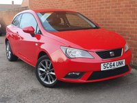 USED 2014 64 SEAT IBIZA 1.2 TSI I-TECH 3d 104 BHP GREAT SPEC - LOW MILES - SAT NAV - HALF LEATHER - SPORT LOOKS INSIDE & OUT WITH LOW INSURANCE