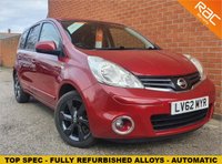 USED 2012 62 NISSAN NOTE 1.6 N-TEC PLUS 5d 110 BHP 