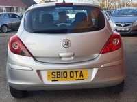 USED 2010 10 VAUXHALL CORSA 1.0 ENERGY ECOFLEX 3d 64 BHP &pound;30 ROAD TAX - LOW INSURANCE - FULL HISTORY - LOW MILES