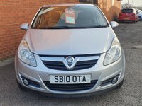 USED 2010 10 VAUXHALL CORSA 1.0 ENERGY ECOFLEX 3d 64 BHP &pound;30 ROAD TAX - LOW INSURANCE - FULL HISTORY - LOW MILES