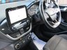 USED 2018 67 FORD FIESTA 1.0 ST-LINE 5d 138 BHP Finished in Frozen White with contrasting GREY Sports Cloth interior trim. This Fiesta is a small family 5 door car that you can really enjoy driving. Economical and cheap to run, stylish to look at and some great features. Specification includes, Sat Nav, B/Tooth, DAB Radio, Rear Park Sensors, Cruise control, Alloys, Air Con and much more, makes this a must for the first time driver or small family. Dealer Serviced at 11831 miles, 22096 miles, 35053 miles and at 49037 miles on 11/01/2022.