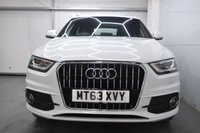 USED 2013 63 AUDI Q3 2.0 TDI S LINE 5d 138 BHP S Line, Glacier White