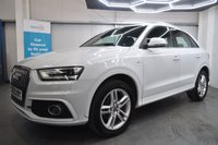 USED 2013 63 AUDI Q3 2.0 TDI S LINE 5d 138 BHP S Line, Glacier White
