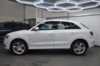 USED 2013 63 AUDI Q3 2.0 TDI S LINE 5d 138 BHP S Line, Glacier White