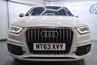 USED 2013 63 AUDI Q3 2.0 TDI S LINE 5d 138 BHP S Line, Glacier White