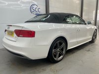 USED 2012 12 AUDI A5 2.0 TDI S LINE S/S 2d 177 BHP Convertible,Bang+Olufsen,Sline