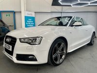USED 2012 12 AUDI A5 2.0 TDI S LINE S/S 2d 177 BHP Convertible,Bang+Olufsen,Sline