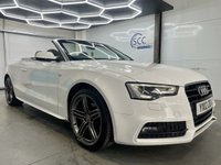 USED 2012 12 AUDI A5 2.0 TDI S LINE S/S 2d 177 BHP Convertible,Bang+Olufsen,Sline