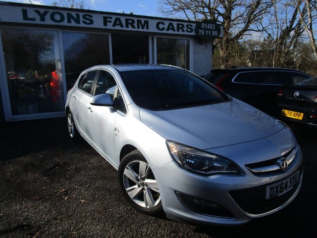 2014 64 Vauxhall Astra 1.6 SRI 5d 113 BHP