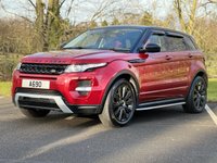 USED 2013 63 LAND ROVER RANGE ROVER EVOQUE 2.2 SD4 DYNAMIC LUX 5d 190 BHP 4WD AUTO TOP SPECIFICATION Black Pack, TV, Self Park, DAB