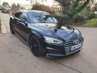 USED 2017 17 AUDI A5 2.0 SPORTBACK TDI S LINE 5d 188 BHP ZERO DEPOSIT FINANCE AVAILABLE