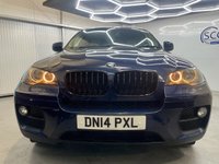 USED 2014 14 BMW X6 3.0 XDRIVE30D 4d 241 BHP Over 8k Options,Sat Nav,DAB