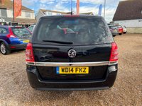 USED 2014 14 VAUXHALL ZAFIRA 1.8 DESIGN NAV 5d 138 BHP Top Spec Zafira with Nav & Bluetooth
