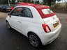 USED 2019 69 FIAT 500C 1.2 CONVERTIBLE STAR 2d 69 BHP Just Serviced, One Previous Owner, MOT until October 2022, Convertible, Great fuel economy!