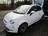 USED 2019 69 FIAT 500C 1.2 CONVERTIBLE STAR 2d 69 BHP Just Serviced, One Previous Owner, MOT until October 2022, Convertible, Great fuel economy!