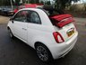 USED 2019 69 FIAT 500C 1.2 CONVERTIBLE STAR 2d 69 BHP Just Serviced, One Previous Owner, MOT until October 2022, Convertible, Great fuel economy!