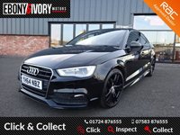 USED 2014 64 AUDI A3 1.6 TDI S LINE 4d 109 BHP FULLY SERVICED+1 YEAR MOT+BREAKDOWN COVER