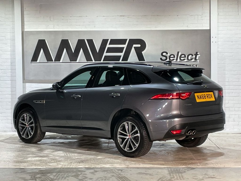 USED 2018 68 JAGUAR F-PACE 2.0 R-SPORT AWD 5d 177 BHP 