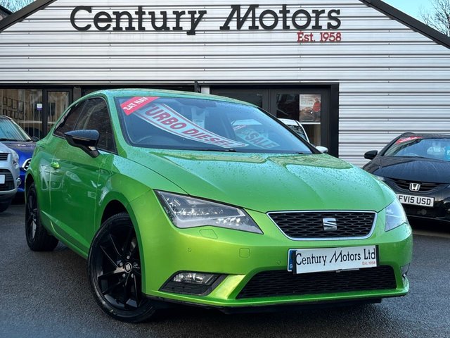 2013 13 Seat Leon 1.6 TDi SE SportCoupe NAV 3dr - HEATED SEATS