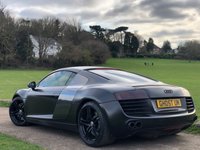 USED 2008 57 AUDI R8 4.2 QUATTRO 2d 420 BHP SATIN BLACK