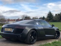 USED 2008 57 AUDI R8 4.2 QUATTRO 2d 420 BHP SATIN BLACK