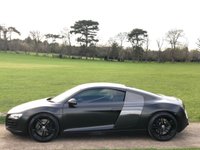 USED 2008 57 AUDI R8 4.2 QUATTRO 2d 420 BHP SATIN BLACK