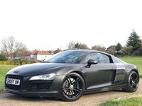 USED 2008 57 AUDI R8 4.2 QUATTRO 2d 420 BHP SATIN BLACK