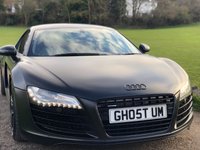 USED 2008 57 AUDI R8 4.2 QUATTRO 2d 420 BHP SATIN BLACK