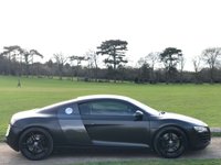 USED 2008 57 AUDI R8 4.2 QUATTRO 2d 420 BHP SATIN BLACK