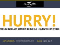 USED 2014 64 CITROEN BERLINGO MULTISPACE 1.6 E-HDI AIRDREAM XTR EGS 5d 91 BHP www.suffolkcarcentre.co.uk - Located at Reydon