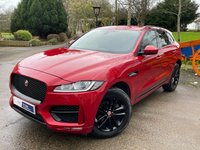 USED 2019 19 JAGUAR F-PACE 2.0L R-SPORT AWD 5d AUTO 177 BHP 