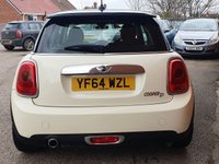 USED 2014 64 MINI HATCH COOPER 1.5 COOPER D 3d 114 BHP HALF LEATHER SPORTS INTERIOR