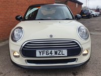 USED 2014 64 MINI HATCH COOPER 1.5 COOPER D 3d 114 BHP HALF LEATHER SPORTS INTERIOR