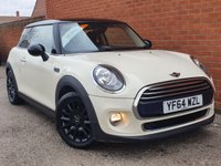USED 2014 64 MINI HATCH COOPER 1.5 COOPER D 3d 114 BHP HALF LEATHER SPORTS INTERIOR