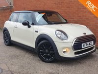 USED 2014 64 MINI HATCH COOPER 1.5 COOPER D 3d 114 BHP HALF LEATHER SPORTS INTERIOR