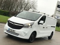 USED 2016 16 VAUXHALL VIVARO 1.6 2900 L1H1 CDTI P/V 118 BHP CHOICES OF VANS IN STOCK !!