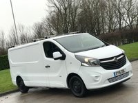 USED 2016 16 VAUXHALL VIVARO 1.6 2900 L1H1 CDTI P/V 118 BHP CHOICES OF VANS IN STOCK !!